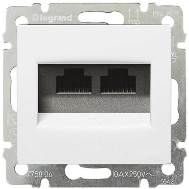 774239 - Legrand - VALENA RJ45 PISTIKUPESA