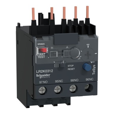 LR2K0312 - Schneider Electric - TeSys LR - mootori termokaitserelee - 3,7..5,5A - klass 10A