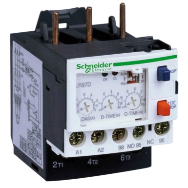 LR97D07B - Schneider Electric - Elektrooniline ülevoolurelee, TeSys LR97D, 24VAC/DC, 1,2 kuni 7A, 1C/O