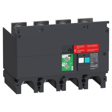LV429489 - Schneider Electric - Maavoolukaitse lisamoodul VigiPacT, ComPacT NSX 100/160, 200VAC kuni 440VAC, 30mA kuni 30A, 4P