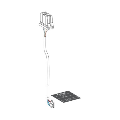 LV836388 - Schneider Electric - MasterPact MTZ1 - kaabeldus ULP-pordi jaoks