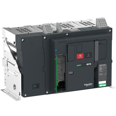 LV846553 - Schneider Electric - Kaitselüliti raam, MasterPact MTZ2 16H10, 1600A, 50kA/1150VAC 50/60Hz (Icu), 4P, fikseeritud, ilma juhtseadmeta.