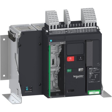 LV847127 - Schneider Electric - Kaitselüliti raam, MasterPact MTZ1 08L1, 800A, 150kA/440VAC 50/60Hz (Icu), 4P, fikseeritud, ilma juhtseadmeta.