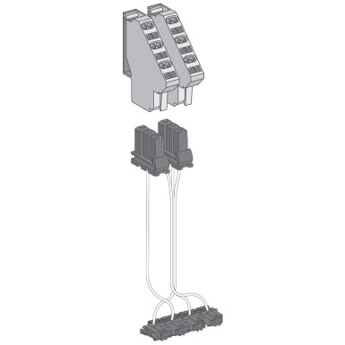 LV847506 - Schneider Electric - MasterPact MTZ1/2/3 - väline pingekraan - toiteallikas poldist allapoole - fikseeritud