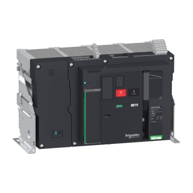 LV848011 - Schneider Electric - Lülituskatkestaja, MasterPact MTZ2 08NA, 800A, 88kA/690VAC 50/60Hz (Icm), 4P, fikseeritud.