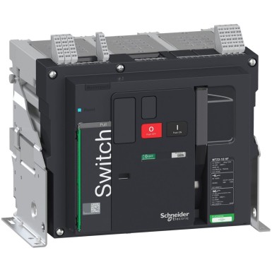 LV848020 - Schneider Electric - Lülituskatkesti, MasterPact MTZ2 10HF, 1000A, 187kA/690VAC 50/60Hz (Icm), 3P, fikseeritud
