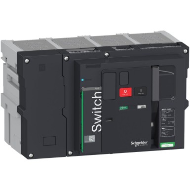 LV848311 - Schneider Electric - Lülituskatkesti, MasterPact MTZ2 25HF, 2500A, 187kA/690VAC 50/60Hz (Icm), 4P, väljatõmmatav