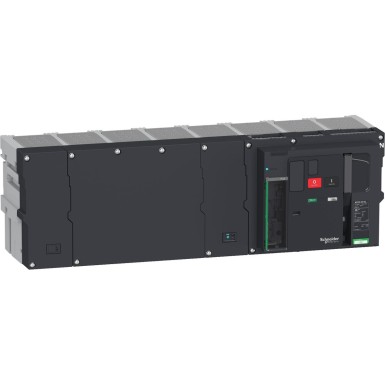 LV848335 - Schneider Electric - Kaitselüliti raam, MasterPact MTZ3 63H1, 6300A, 100kA/440VAC (Icu), 4P, väljavõte paremale Neutraalne, ilma juhtseadmeta.