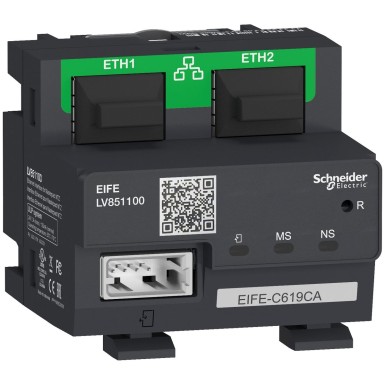 LV851100SP - Schneider Electric - Sisseehitatud Ethernet-liides EIFE täiskomplekt, MasterPact MTZ1 drawout, varuosa