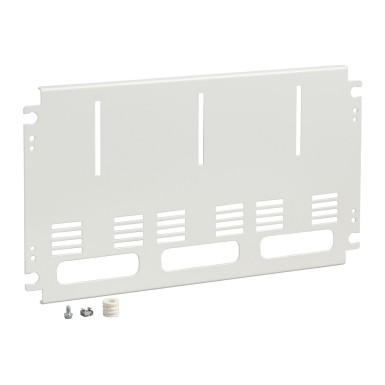 LVS03157 - Schneider Electric - PrismaSeT G Active - Plaat 3 ühepoolse mõõtja jaoks - 5M - L600-RAL9003