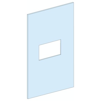 LVS03283 - Schneider Electric - Esiplaat, PrismaSeT P ja G, NSX/NSX Vigi 400/630 jaoks, vertikaalne fikseeritud, pöördkäepide, 12M, W300