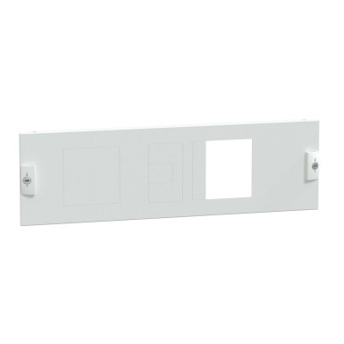 LVS03604 - Schneider Electric - Esiplaat, PrismaSeT P, Vigi NSX lülitusklahvi/CVS pöörleva, 3P, 250A, horisontaalne fikseeritud, 3M, W650