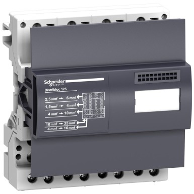 LVS04045 - Schneider Electric - Linergy DX - 4P jaotur - 125 A (Distribloc)