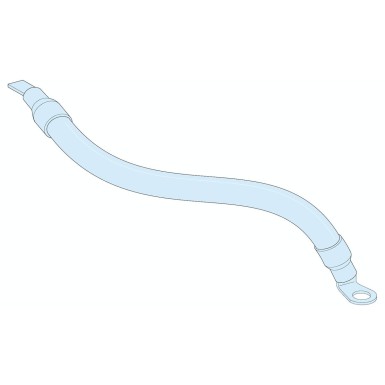 LVS04146 - Schneider Electric - Ühendus, PrismaSeT P, INS-INV160/NG125/NG160, 160A, 4P, W250, 45І mm ferruliga +ühendused