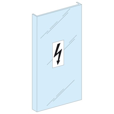 LVS04197 - Schneider Electric - Isolatsiooniplaat, Linergy BS, H 1500mm W 250mm, mitmeastmeline kaitsesiin, kanalitele PrismaSeT G W300 / PrismaSeT P W400