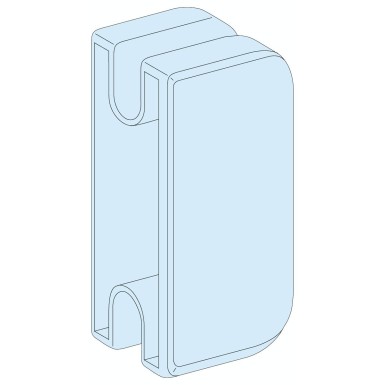 LVS04234 - Schneider Electric - PrismaSeT Active - Läbivoolupesad esipaneelil - 17x27mm - 10 tk. pakk