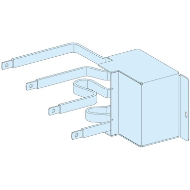 LVS04432 - Schneider Electric - PrismaSeT P Active - NSX100/250-horiz JdBV link. dйbro/chasis-Cde rot-4P