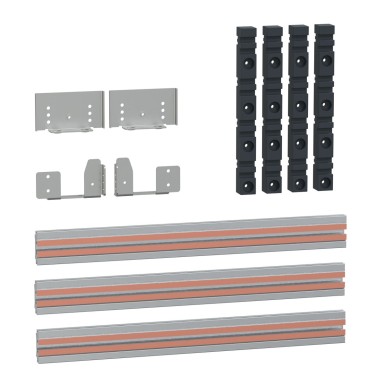 LVS04496 - Schneider Electric - Ühendus, PrismaSeT P, MTZ2/NW 4P jaoks, 2500A, horisontaalne Linergy LGYE-suunariba