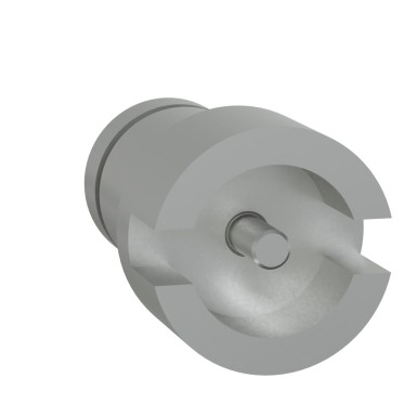 LVS07945 - Schneider Electric - PrismaSeT G Active - Kahe DIN-riba kombineeritud sisestusplokk