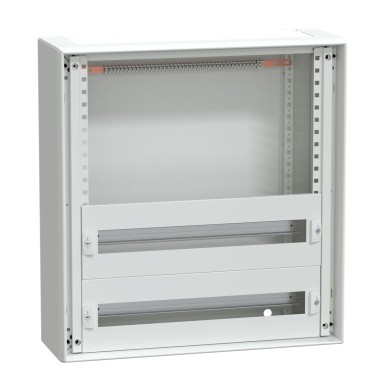 LVS08064 - Schneider Electric - Kapp, PrismaSeT G, moodulseadmetele, seinale paigaldatav, W600mm, H630mm (2R + sisendkaabel), IP30, esiplaatidega, pakk 250 tk