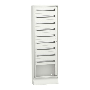 LVS08074 - Schneider Electric - Kapp, PrismaSeT G, modulaarsetele seadmetele, põrandal seisev, B600mm, H1830mm (9R + sisendkaabel), IP30, esiplaatidega, Pack 250