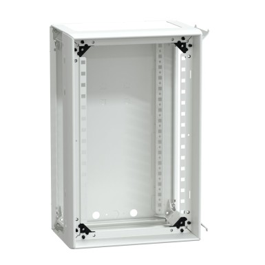 LVS08173 - Schneider Electric - Kanal, PrismaSeT G, seinale paigaldatav, ilma külgplaatideta, 9M, B300mm, K480mm, IP30