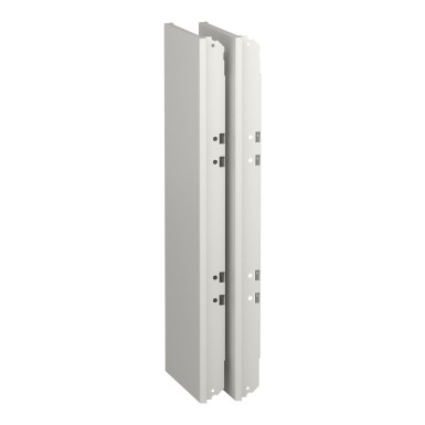 LVS08353 - Schneider Electric - Külgpaneel, PrismaSeT G, laienduskarbile, 11M, H650mm, IP55, valge, RAL 9003, 2 tk (vasakule/paremale)
