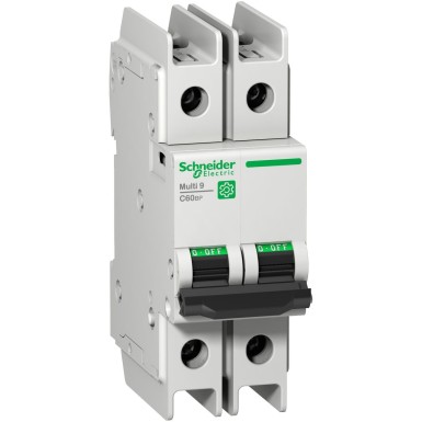 M9F42204 - Schneider Electric - Minikaitselüliti (MCB), Multi9 C60BP, 2P, 4A, C-kõver, 10kA (UL489), 10kA (IEC/EN 60947-2)