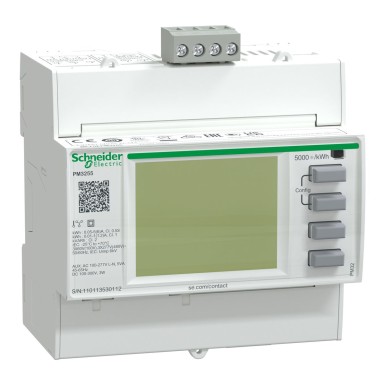 METSEPM3255 - Schneider Electric - PowerLogic - võimsusmonitor - PM3255 - modulaarne - mälu - Modbus