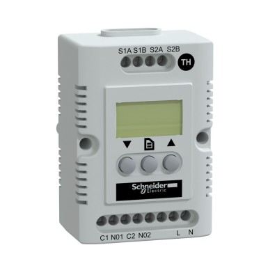 NSYCCOTH230VID - Schneider Electric - Climasys CC - elektrooniline termostaat 200...240V - temperatuurivahemik -40...80°C