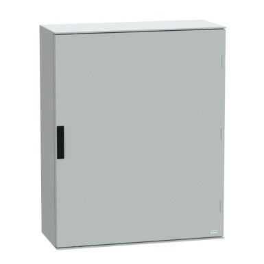 NSYPLM108G - Schneider Electric - Seinale paigaldatav polüesterkapp, Thalassa PLM, tavaline uks, 1056x852x350mm, IP66, IK10, RAL 7035