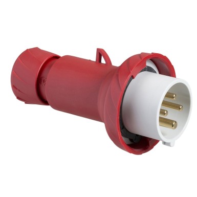 PKE32M734 - Schneider Electric - PratiKa - sirge tööstuspistik 32 A - 3P+E - 380..415 V AC - IP67