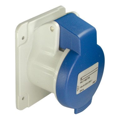 PKF16G425 - Schneider Electric - PratiKa - sirge pistikupesa -16A -3P+N+E - 200-250 V AC - IP44 - kruviga.