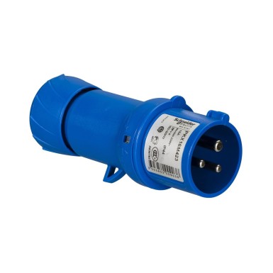 PKX16M423 - Schneider Electric - PratiKa - sirge tööstuspistik - 16 A - 2P+E - 200-250 V AC - IP44