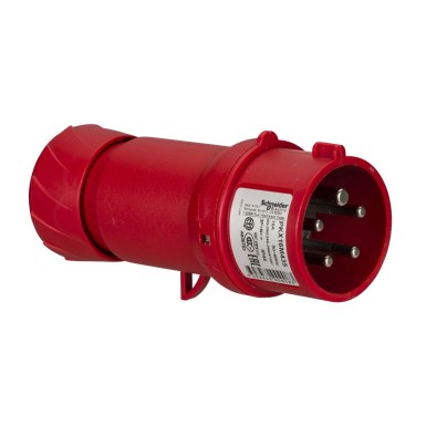 PKX16M435 - Schneider Electric - PratiKa - sirge tööstuspistikupesa - 16 A - 3P+N+T - 380-415 V AC - IP44