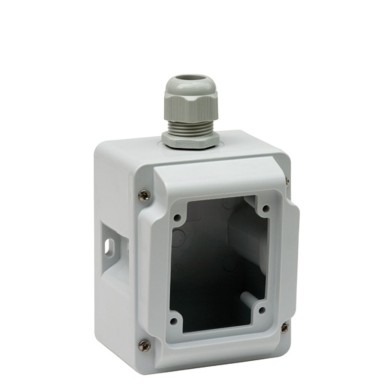 PKZ085 - Schneider Electric - PratiKa - tagaküljepistikupesa - 16 A - 3 või 4 P - pinnapealne - 65 x 85 mm - IP67