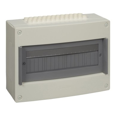 PRA10261 - Schneider Electric - Pragma surface enclosure - IP30 - 1 x 18 modules - without door