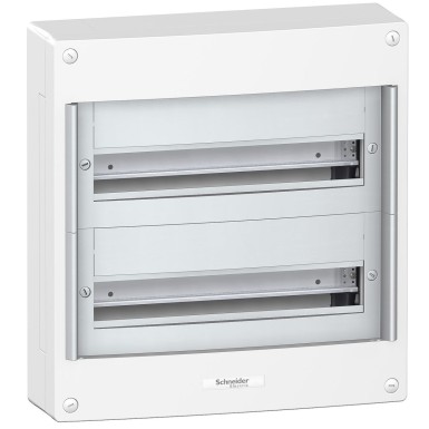 PRA99005 - Schneider Electric - Pragma surface enclosure - IP30 - 2 x 18 modules - without door