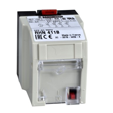 RHN411B - Schneider Electric - pistikreleed - Harmony RHN - vahetu - 4 C/O - 24 V AC 50 Hz - 5 A