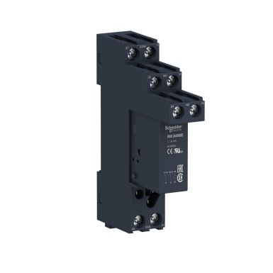 RSB2A080BDS - Schneider Electric - Harmony Relay RSB - pistikupesaga trükkplaadirelee - 2OF - 8A - 24VDC