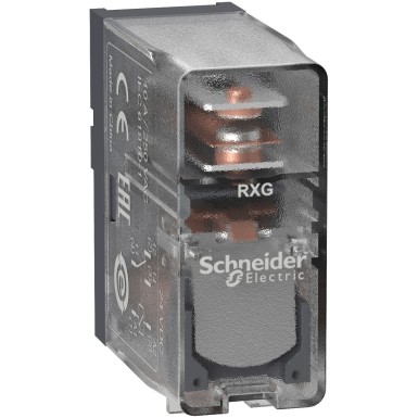 RXG15BD - Schneider Electric - Harmony Relay RXG - liideserelee - pistikupesa - 1OF - 10A - 24VDC