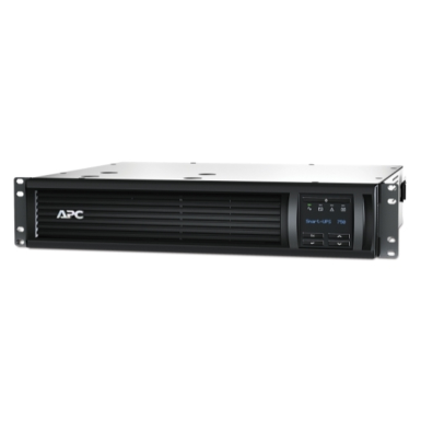 SMT750RMI2UC - APC - APC Smart-UPS 750VA LCD 230V RM 2U SmartSlot USB 5min Runtime 500W koos SmartConnectiga