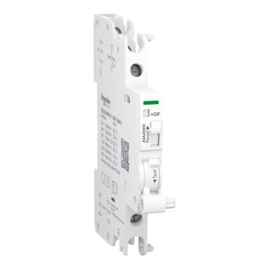 A9A26909 - Auxiliary contact, Acti9 A9A, iOF/SD+OF, 2 C/O, 100mA to 6A, 24VAC to 415VAC, 24VDC to 130VDC, top a - Schneider Electric - Auxiliary contact, Acti9 A9A, iOF/SD+OF, 2 C/O, 100mA to 6A, 24VAC to 415VAC, 24VDC to 130VDC, top a - Schneider Electric - 0