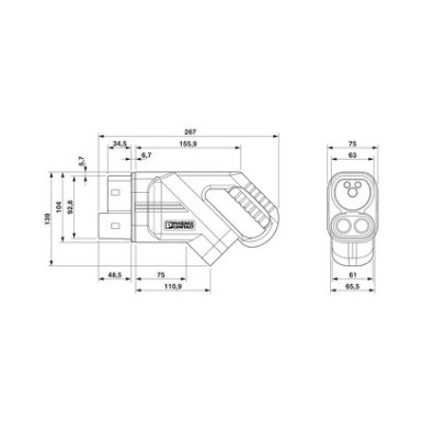 1106939 - EV-T2M4CC-DC80A-3,5M16ESBK11 - Phoenix Contact - EV-T2M4CC-DC80A-3,5M16ESBK11 - Phoenix Contact - 1