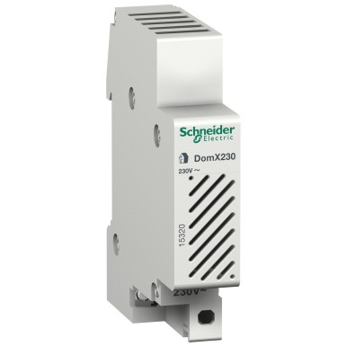 15320 - Modulaarne kell 230 V 50/60 Hz 80 dB - Schneider Electric - Modulaarne kell 230 V 50/60 Hz 80 dB - Schneider Electric - 0