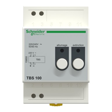 15856 - TBS - avariivalgustuse ploki kaugjuhtimispult - 100 ploki ühilduvus - Schneider Electric - TBS - avariivalgustuse ploki kaugjuhtimispult - 100 ploki ühilduvus - Schneider Electric - 5