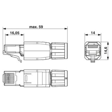 1656725 - VS-08-RJ45-5-Q/IP20 - Phoenix Contact - VS-08-RJ45-5-Q/IP20 - Phoenix Contact - 2