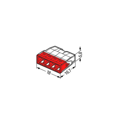 2273-204 - COMPACT splaissinguühendusliides COMPACT - Wago - COMPACT splaissinguühendusliides COMPACT - Wago - 1