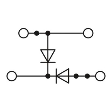 3046676 - UTTB 2,5-2DIO/O-UL/UR-UL - Phoenix Contact - UTTB 2,5-2DIO/O-UL/UR-UL - Phoenix Contact - 1