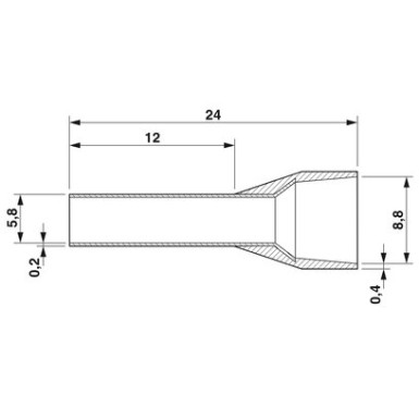 3200564 - AI 16 -12 BU - Phoenix Contact - AI 16 -12 BU - Phoenix Contact - 5